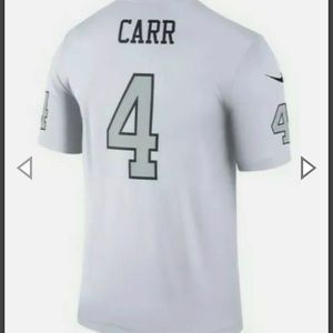 Raiders Derek Carr football jersey